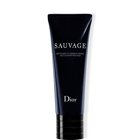 SAUVAGE FACE CLEANSER AND MASK 